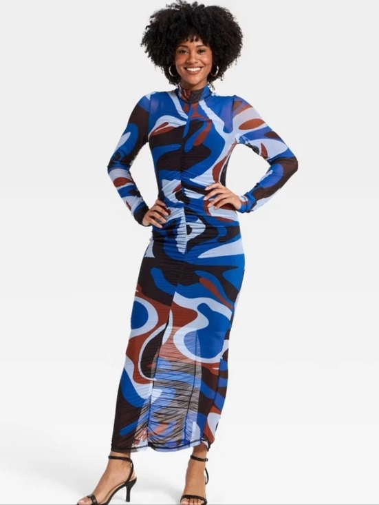 Target Dresses & Skirts - Women's Black History Month Long Sleeve Mesh Maxi Dress Target XS
